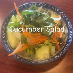 Cucumber salad