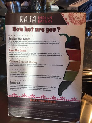 Menu photo 7 Kasa Indian Eatery San Francisco, CA Menu photo 7 Kasa Indian Eatery San Francisco, CA