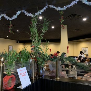 Pho Saigon - Inside the restaurant during holiday season - Vietnamese Near Me - Houston, Texas