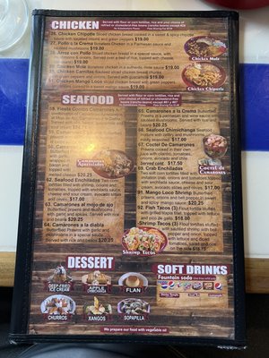 Menu photo 6 Fiesta Mexicana Belgrade, MT Menu photo 6 Fiesta Mexicana Belgrade, MT