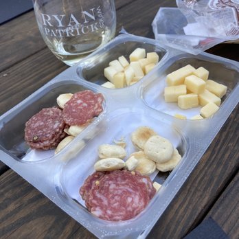 Milbrandt Vineyards - Meat and cheese tray, COVID style - Wine Tasting Room Near Me - Leavenworth, Washington Milbrandt Vineyards - Meat and cheese tray, COVID style - Wine Tasting Room Near Me - Leavenworth, Washington