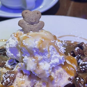 Honeybear Cafe - Little graham bear with the pancakes - Breakfast & Brunch Near Me - Chicago, Illinois