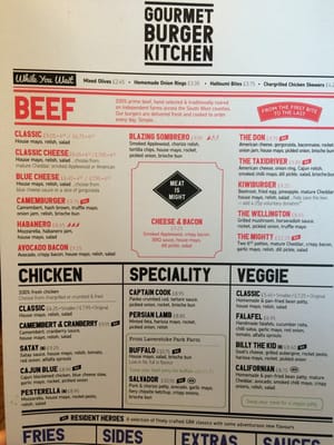 Menu photo 3 Gourmet Burger Kitchen Cambridge, CAM