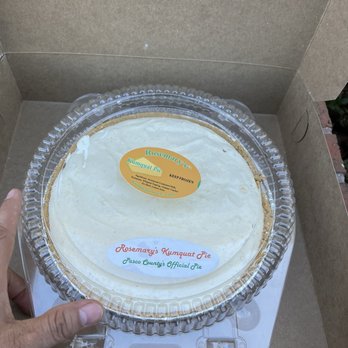 Olga's Bakery - Kumquat pie! Cant wait to get to the car and disrespect it lol - Bakeries Near Me - Dade City, Florida Olga's Bakery - Kumquat pie! Cant wait to get to the car and disrespect it lol - Bakeries Near Me - Dade City, Florida