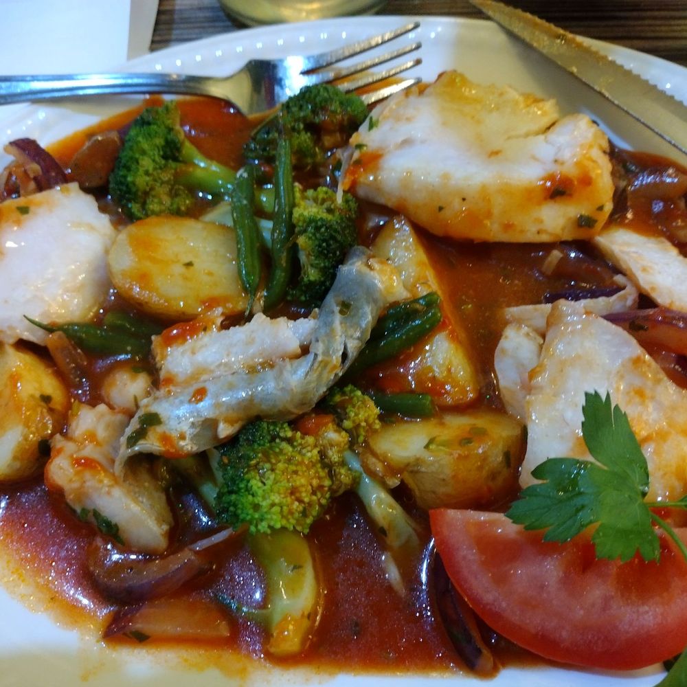 Trattoria Verdi - cod with tomato sauce - Venues & Event Spaces Near Me - London, XGL Trattoria Verdi - cod with tomato sauce - Venues & Event Spaces Near Me - London, XGL