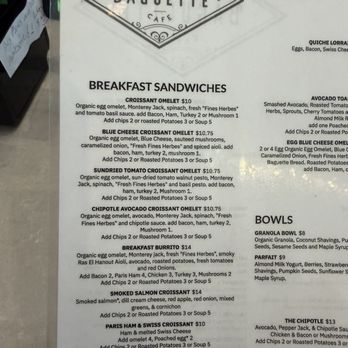 Baguette Cafe - Great breakfast pricing - and we checked all the casinos on Fremont for breakfast specials - Coffee & Tea Near Me - Las Vegas, Nevada
