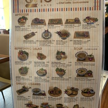 LaoTable - Menu - Laotian Near Me - San Francisco, California