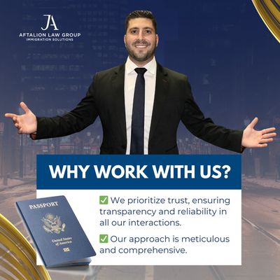 U.S. CITIZENSHIP ATTORNEYS - Choosing the right legal representation can make all the difference in your path to U.S. citizenship. At Aftalion Law Group, our U.S. citizenship attorneys and naturalization lawyers are here to provide expert guidance and personalized support. Whether you’re wondering, “Do I need a lawyer to apply for citizenship?” or seeking help to navigate Form N-400 instructions, our team is ready to assist. As an immigration and nationality law firm, we specialize in simplifying the complexities of the naturalization process and ensuring that all U.S. citizenship requirements are met. From understanding how to apply for U.S. citizenship to answering questions like “How long does the naturalization process take?”, we are committed to helping you achieve your dream of becoming a U.S. citizen. Visit our website today for trusted citizenship application lawyers who will guide you every step of the way with professionalism and care.
