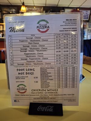 Menu photo 1 Riverside Bar & Pizzeria Iron River, MI Menu photo 1 Riverside Bar & Pizzeria Iron River, MI