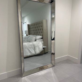 Mike's Handyman Services - Seriously large mirror mounted to the wall. Super, super heavy. Took our movers two guys to handle, Mike did it himself! - Handyman Near Me