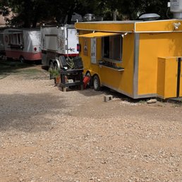 Nicely situated in a shady picnic area