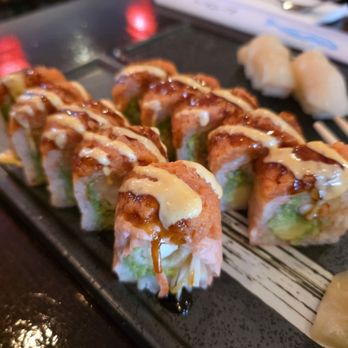 Sushi Hana - Angry dragon roll - Sushi Bars Near Me - Pooler, Georgia Sushi Hana - Angry dragon roll - Sushi Bars Near Me - Pooler, Georgia