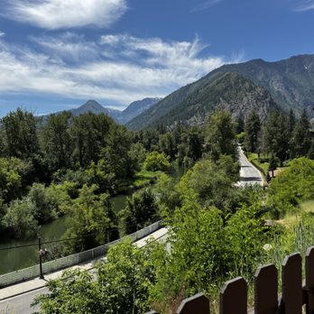 Yodelin - View from our table ! - Seafood Near Me - Leavenworth, Washington