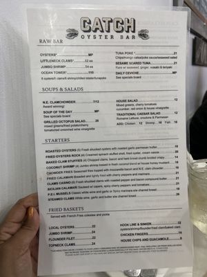 Menu photo 6 Catch Oyster Bar Patchogue, NY