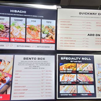 QUICKWAY JAPANESE HIBACHI - Updated December 2025 - 11 Photos