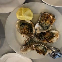 Angelo’s Italian Restaurant - Spicy Baked Oysters to die for