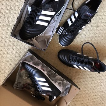 Soccer Warehouse - This store has the new and old copa Mundial boot. The old style is in limited qty. Shown is original version (9.5) & new version (7.5). - Sporting Goods Near Me - Long Beach, California Soccer Warehouse - This store has the new and old copa Mundial boot. The old style is in limited qty. Shown is original version (9.5) & new version (7.5). - Sporting Goods Near Me - Long Beach, California