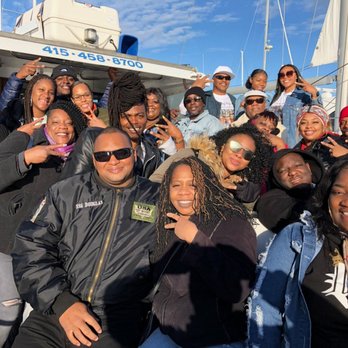Marin Memorial Services - Family members of Ruthie Nell Graham-Kelly Sunrise 12/14/1961 Sunset 11/6/2019 Memorial service day Birthdate. - Boat Charters Near Me - Sausalito, California