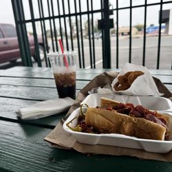 Carla's Drive In - Pastrami sandwich