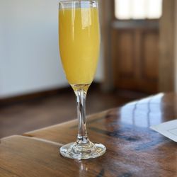 Cuyama Buckhorn - My mimosa!! Cheers! :)