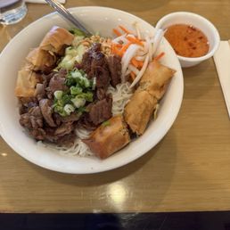 Pork and Egg Roll Vermicelli