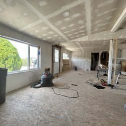 Construction With Perks - New drywall and finishing