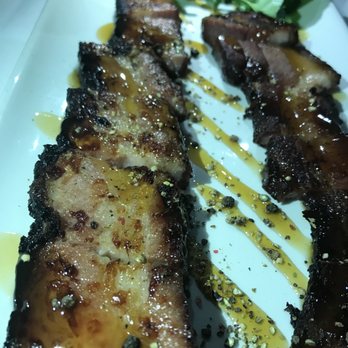 Morton's The Steakhouse - Bacon Steak ($24) – this OFF-MENU appetizer was in a word - OUTSTANDING! For me easily their best dish! - Steakhouses Near Me - Honolulu, Hawaii Morton's The Steakhouse - Bacon Steak ($24) – this OFF-MENU appetizer was in a word - OUTSTANDING! For me easily their best dish! - Steakhouses Near Me - Honolulu, Hawaii