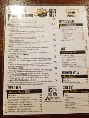 Menu photo 5 Ormond Garage Ormond Beach, FL