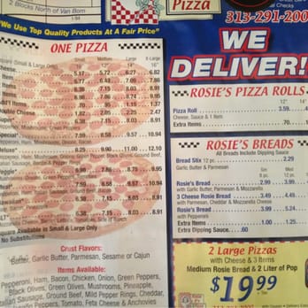 Rosie D's Pizza - Pizza Near Me - Dearborn Heights, Michigan