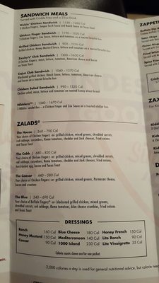 Menu photo 4 Zaxbys Spring, TX