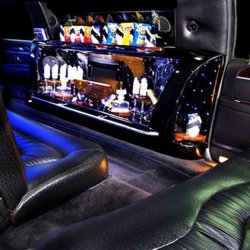 Wine and Limo - Isn't this luxury limo a beauty to behold?