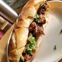 Roasted pork banh mi