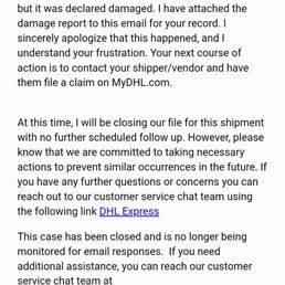 Unbelievable. I'm not able to file a claim as the customer. Why would the sender care to file a claim when they already got paid??