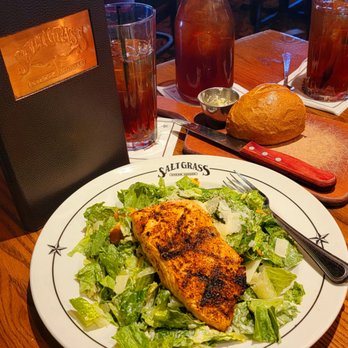 Saltgrass Steak House - Salmon Caesar Salad - Steakhouses Near Me - Rockwall, Texas