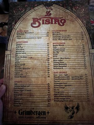 Menu photo 5 Le Bistro Brussels, BRU