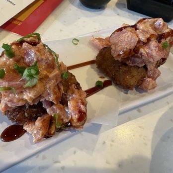 Genki Sushi - Spicy Tuna Crispy Rice - Sushi Bars Near Me - Kapolei, Hawaii