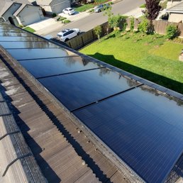 13 Solar panels cleaned / w/ bird proofing 13 Solar panels cleaned / w/ bird proofing