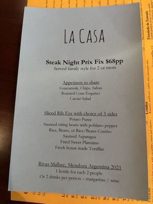 Menu photo 3 La Casa Harrison, NY