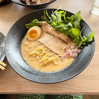 Sazan Ramen - Chicken Paitan ramen, yummmmm! - Ramen Near Me - Austin, Texas
