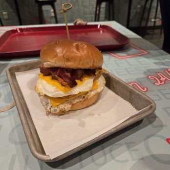 Side Betty Grill - The Ultimate Breakfast Sandwich is good for a person with a good appetite! - Burgers Near Me - Las Vegas, Nevada Side Betty Grill - The Ultimate Breakfast Sandwich is good for a person with a good appetite! - Burgers Near Me - Las Vegas, Nevada