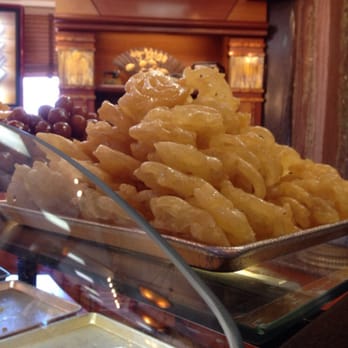 Shatila Bakery - Dearborn - Mshabbak. Like deep fried funnel cake soaked in syrup. - Desserts Near Me - Dearborn, Michigan