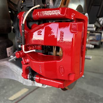 The L K Auto - Rear brake caliper painting - Body Shops Near Me - Scarborough, Ontario The L K Auto - Rear brake caliper painting - Body Shops Near Me - Scarborough, Ontario