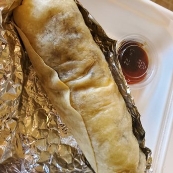 Pho Mex - Pho burrito - I guess taking it to-go doesn't come with broth on the side - Asian Fusion Near Me - Modesto, California Pho Mex - Pho burrito - I guess taking it to-go doesn't come with broth on the side - Asian Fusion Near Me - Modesto, California