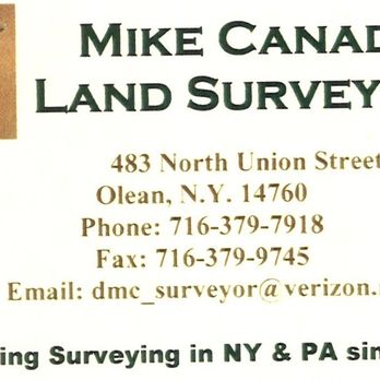 Mike Canada Land Surveying - Land Surveying Near Me - Olean, New York Mike Canada Land Surveying - Land Surveying Near Me - Olean, New York