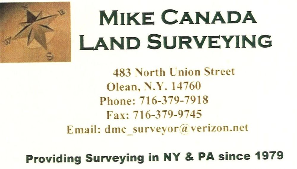 MIKE CANADA LAND SURVEYING Updated August 2024 483 N Union St