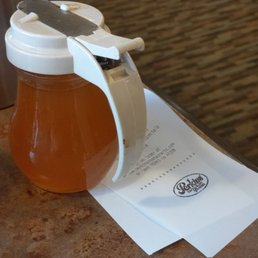 Check out the black spec on the syrup handle.