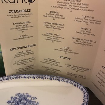Kahlo - New Mexican Cuisine Near Me - New York, New York Kahlo - New Mexican Cuisine Near Me - New York, New York