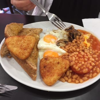 Bloomsbury Cafe - Vegetarian English breakfast. - Coffee & Tea Near Me - London, XGL Bloomsbury Cafe - Vegetarian English breakfast. - Coffee & Tea Near Me - London, XGL