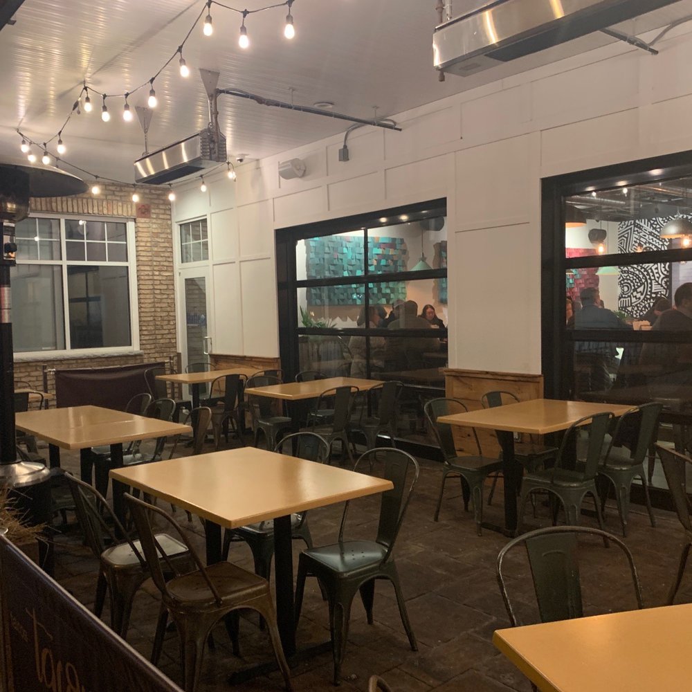 Outdoor seating Outdoor seating