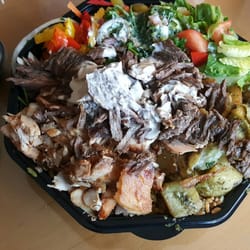 Shawarma House - $13.99 mixed shawerma is huge and even comes with humus and pita